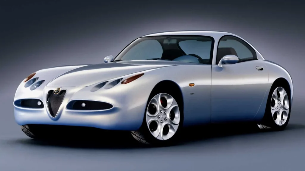 A 2.5-litre, twin turbo Busso V6 was built for the Nuvola concept