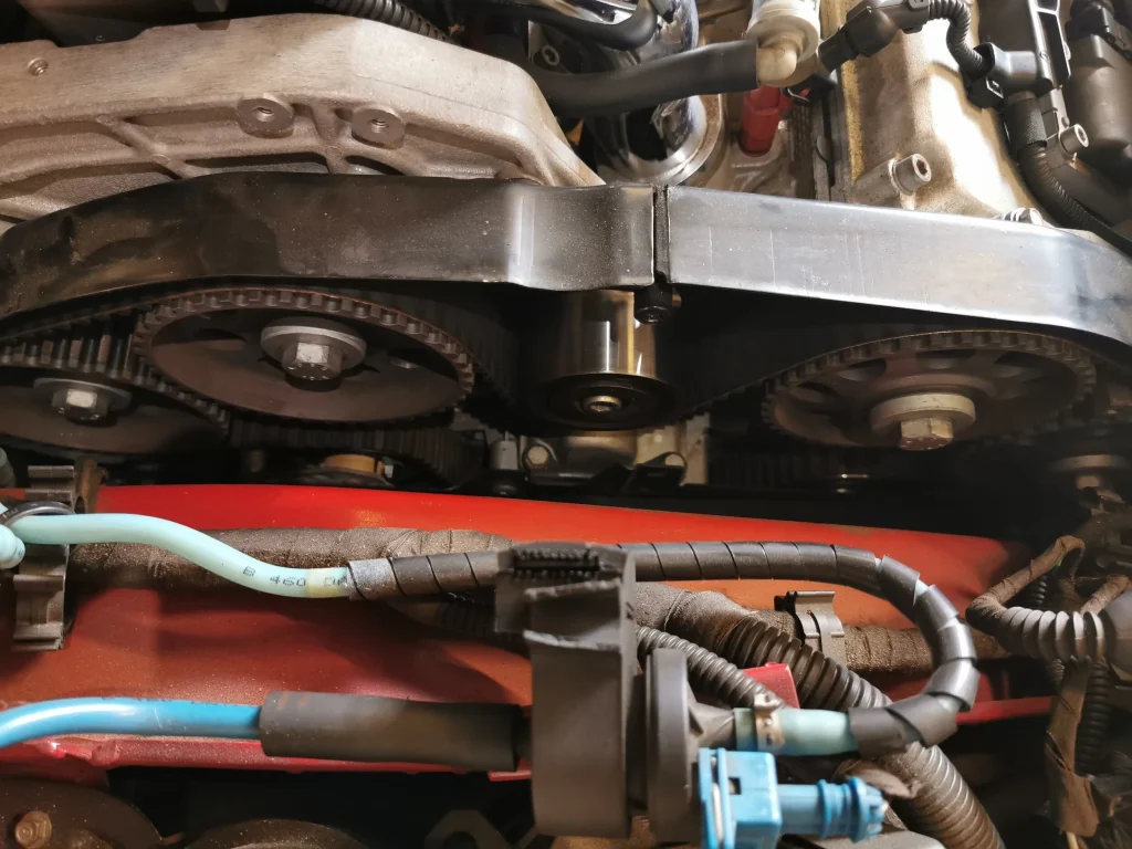 Alfa Romeo V6 cam belt tensioner check