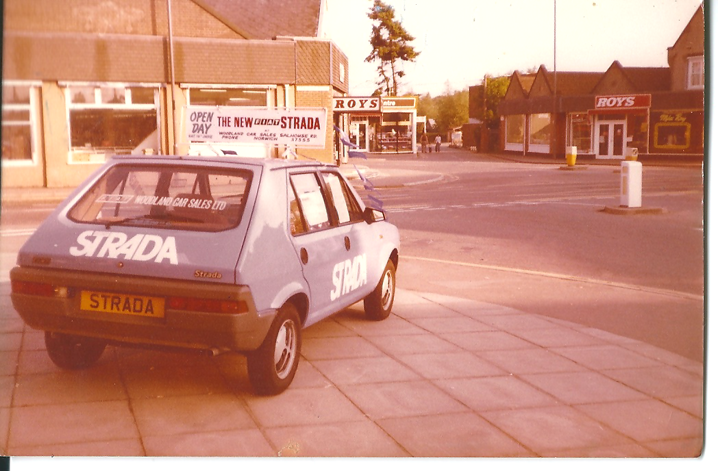  Product placement advertising a new model’s launch at the “world famous” Roys Of Wroxham department store. This is peak unintentional Alan Partridge for the motor trade right here, in one tidy shot. 