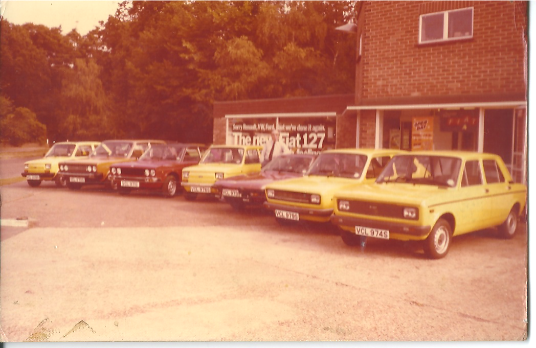  I’m guessing that this was to celebrate another European Car Of The Year win? The slogan on the showroom window would suggest it: “Sorry Renault, VW, Ford but we’ve done it again”. 