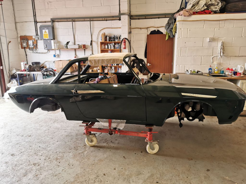 Classic Lancia restoration specialist garage