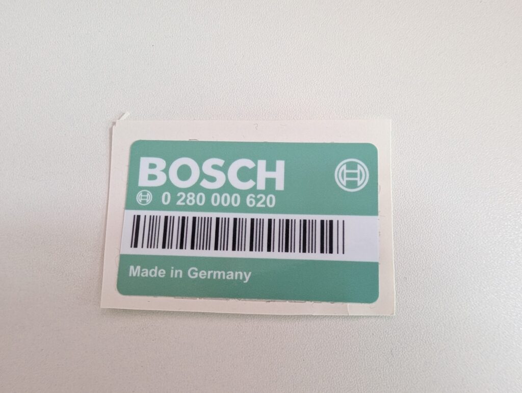 BOSCH 0 280 000 620 Label / Sticker / Decal