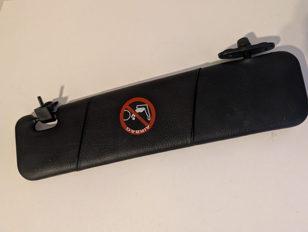 Fiat Coupe Left Hand Sun Visor for sale
