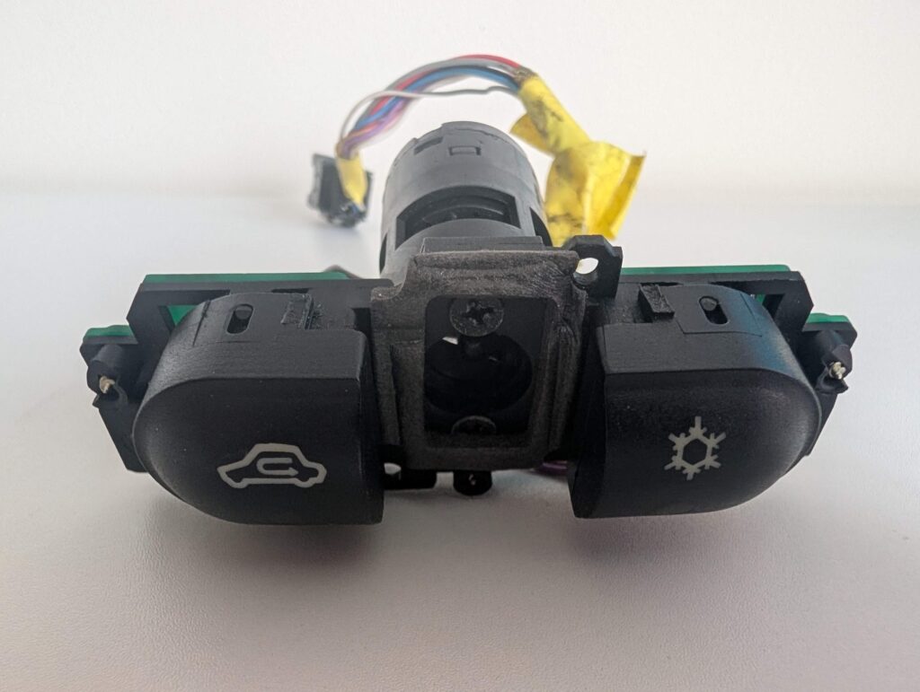 Fiat Coupe 20V or 20V Turbo recirculation and air con switch complete 735269066 735269065