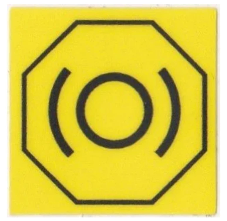 BRAKE FLUID RESERVOIR Sticker - Various Alfa Romeo, Fiat, Lancia Models